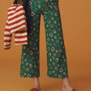 The Colette Cropped Wide-Leg Pants by Maeve: Magic Fabric Edition